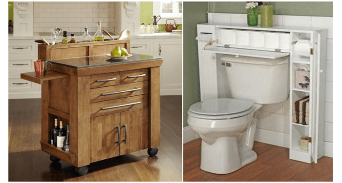 Space-saving storage solutions for small homes