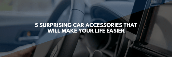 Essential car accessories to improve your driving experience