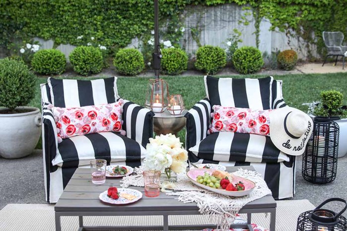 Elegant patio decor ideas for summer evenings